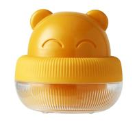 Makeup Sponge Case, Cosmetic Sponge Holder, Beauty Egg Storage Box Bear Shape, Cute Beauty Sponges Case, Cosmetic Blender Carrying Container for Travel, Portable Makeup Sponge Box