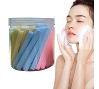 Makeup Sponge, Compressed Face Cleansing Sponges, Skin Scrubber Pads 8x0.8cm/3.15x0.31 Inches Portable & Convenient/Eco-Friendly & Dispo-Sable for Daily Washing Needs at Home