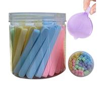 Makeup Sponge, Facial Sponge Set, Makeup Cleansing Pads, Compressed Face Wash Sponges, Soft Gentle Scrubber, Skin Massage Support, 60 Pieces, Travel Home Daily Routine