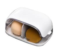 Makeup Sponge Holder Case, Portable Dustproof Storage Box, Multifunctional Beauty Blenders Organizer, Compact Protective Travel Case with Ventilated Design for Daily and Travel Use, a, Se référer au