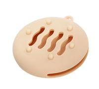 Makeup Sponge Holder - Makeup Sponge Silicone Holder, Breathable Beauty Egg Organiser | Environmentally Friendly Multi-Hole Beauty Mixer Storage Box, Portable Travel Cosmetic Puff Holder Box for Fri