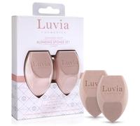 Makeup Sponge Set Diamond Shape Luvia Cosmetics Makeup Blender Candy Pink