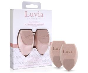 Makeup Sponge Set Diamond Shape Luvia Cosmetics Makeup Blender Candy Pink