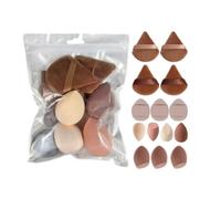 Makeup Sponge Set - Soft Beauty Puff, Complexion Blender, Colorful Foundation Tool | Latex Cosmetic Applicator, Reusable Face Puff for Girls Teens