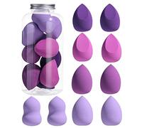 Makeup Sponges BS-MALL 10 Pcs blender sponge for Liquid, Cream, and Powder, Multi-colored Makeup Sponges