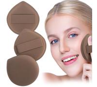 Makeup Sponges for Foundation Powder Puff - 2 PCS Setting Powder Puff Wet Dry Makeup Tool Makeup Beauty Blender for Liquid Foundation Loose Powder
