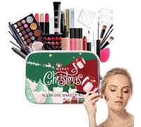 Makeup Starter Package | Portable Long Lasting Waterproof Makeup Sets for Christmas: beautiful gift, multifunctional cosmetic supplies, all-in- makeup kit with ca