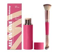 Makeup Stick Concealer, Glow Foundation Stick, Buildable Face Coverage, Multi Functional Cosmetic Tool, for Wedding Special Occasion Party Photography Selfie Video Filming Performance Use