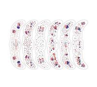 Makeup Stickers Temporary Patriotic Star Patches