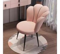 Makeup Stool - Velvet Vanity Chair with Metal Legs for Bedroom, Living Room, Bar - Stylish and Functional Furniture