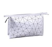 Makeup Storage Bag | Cosmetic Organizer Bag | Travel Makeup Case | Large Capacity Makeup Bags | Portable Cosmetic Pouch, Waterproof Makeup Organizer, Silver, Se référer au descriptif, Refer to