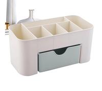 Makeup Storage Desk Makeup Organizer for Vanity Scale Range of Use for Skin Care Brushes Eyeshadow Lotions Worm