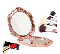 Makeup - Tabletop | Magnifying Cosmetic Mirrors, Refillable Cosmetic, Portable Compact Makeup Table Mirrors with Adjustable Stand, 3 Colorful LE