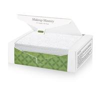 MakeupMastery Ultra Soft Disposable Face Towels Dry Makeup Remover Towels, Biodegradable, Lint-Free & Gentle for Sensitive Skin, 10" x 12", Travel, Cleaning (15 Count (Pack of 1))
