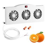 Makevivi 12V RV Refrigerator Fan, RV Fridge Fan for Efficient Air Circulation, Runs Quietly, Prevents Ice Buildup, Maintains Food Freshness