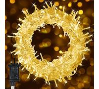 Makewete Fairy Lights Mains Powered, 30m/99Ft 300 LED Plug in String Christmas Indoor Waterproof with 8 Modes for Bedroom Wall Party Wedding Xmas Tree Decor (Warm White) (MEP026)