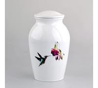 MAKEY'S Hummingbird Large Urns for Human Ashes Adult Male,Affordable Cremation Urn for Crematory or Funeral