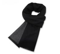 MAKFORT Business Plaid Check Solid Scarf Tartan Scarf for Men 180 cm * 30 cm