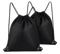 MAKGAGAAI Pack of 2 Motorcycle Backpack Waterproof - Drawstring Gym Bag Sports Bag Drawstring Backpack for Gym Fitness Basketball Outdoor and Travel
