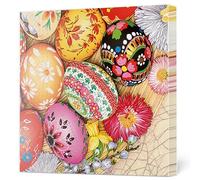 Maki 3-Ply Tissue Easter Paper Napkins Decorative Serviettes for Decoupage 33cm x 33cm (Pack of 20) (Easter Eggs Variety) (SDLE)