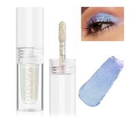 MAKI YIKA Glitter Eyeshadow Liquid Silver Multiple Long Lasting Eye Shadows Metallic Chameleon Smudge Proof Holographic Multi-Dimensional Eyes Eyes Eyes (#10P