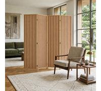 Makika 4 Panel Room Divider Wall Partition Screen Seperator Privacy