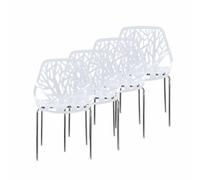 Makika Design Chair Retro Dining Style Kitchen Office Modern Lounge Backrest