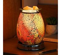 Makimoo Stunning Electric Wax Melt Burners, Oil Burner, Wax Warmer, Night Light Oil Lamp for Home Decoration (Multi-Color)