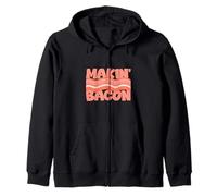 makin bacon Zip Hoodie