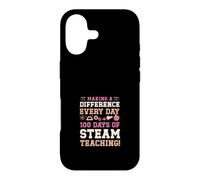 Making A Difference Every Day 100 Days Of STEAM Teaching Case for iPhone 17