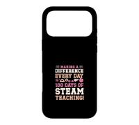 Making A Difference Every Day 100 Days Of STEAM Teaching Case for iPhone 17 Pro Max