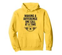 Making A Difference One Call At A Time Cop Police Officer Pullover Hoodie