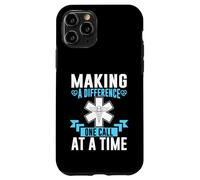 Making a Difference one Call at a Time Paramedic Case for iPhone 11 Pro
