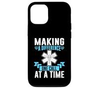 Making a Difference one Call at a Time Paramedic Case for iPhone 12/12 Pro