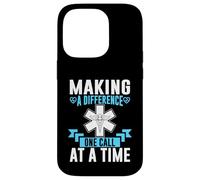 Making a Difference one Call at a Time Paramedic Case for iPhone 14 Pro