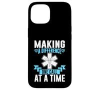 Making a Difference one Call at a Time Paramedic Case for iPhone 15