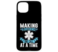Making a Difference one Call at a Time Paramedic Case for iPhone 15 Plus