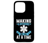 Making a Difference one Call at a Time Paramedic Case for iPhone 15 Pro Max