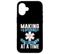 Making a Difference one Call at a Time Paramedic Case for iPhone 16