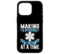 Making a Difference one Call at a Time Paramedic Case for iPhone 16 Pro