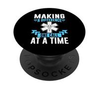 Making a Difference one Call at a Time Paramedic PopSockets Adhesive PopGrip