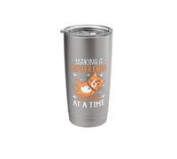 Making a Difference one Cat at a Time Cat Sitter Stainless Steel Insulated Tumbler