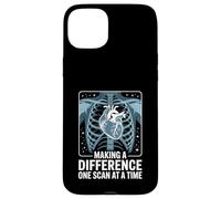 Making A Difference One Scan At A Time Radiology Pride Case for iPhone 15 Plus