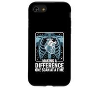Making A Difference One Scan At A Time Radiology Pride Case for iPhone SE (2020) / 7/8