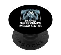 Making A Difference One Scan At A Time Radiology Pride PopSockets Adhesive PopGrip