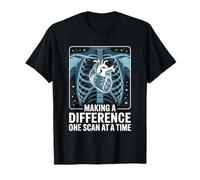 Making A Difference One Scan at A Time Radiology Pride T-Shirt