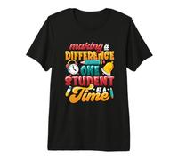 Making A Difference One Student At A Time Teacher Motivation Premium T-Shirt