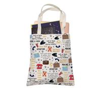 Making a Hero Shopping Bag Music Theatre Lover Tote Bag Musical Birthday Party Merch Gift (Operation)