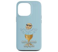 Making a Splash in the Holy Spirit First Communion Baptism Case for iPhone 13 Pro