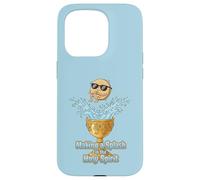 Making a Splash in the Holy Spirit First Communion Baptism Case for iPhone 15 Pro